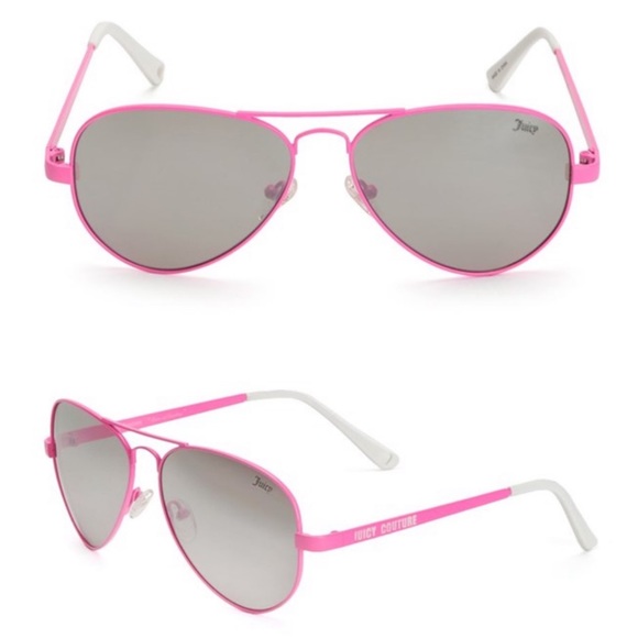 Juicy Couture Accessories - Juicy Couture Heritage Aviator Sunglasses